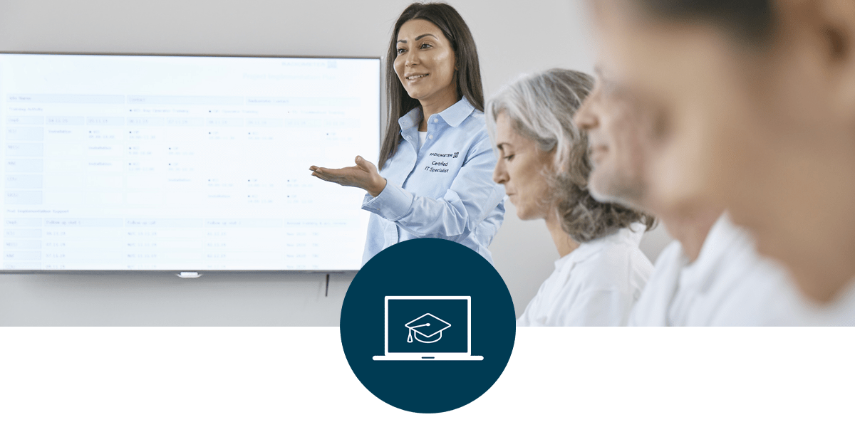 Radiometer - Learn skills with Connect&Care