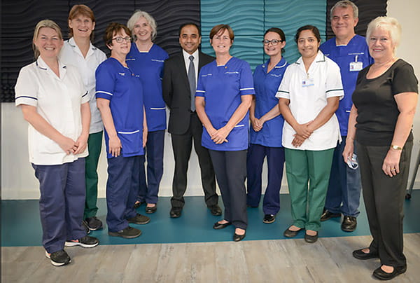 The team from the Royal Preston Hospital