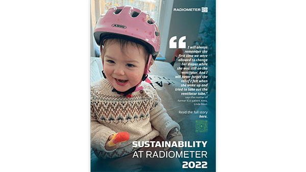 Radiometer sustainability report