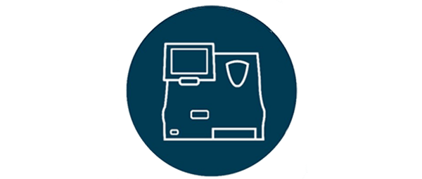 Icon of the AQT90 FLEX analyzer from Radiometer
